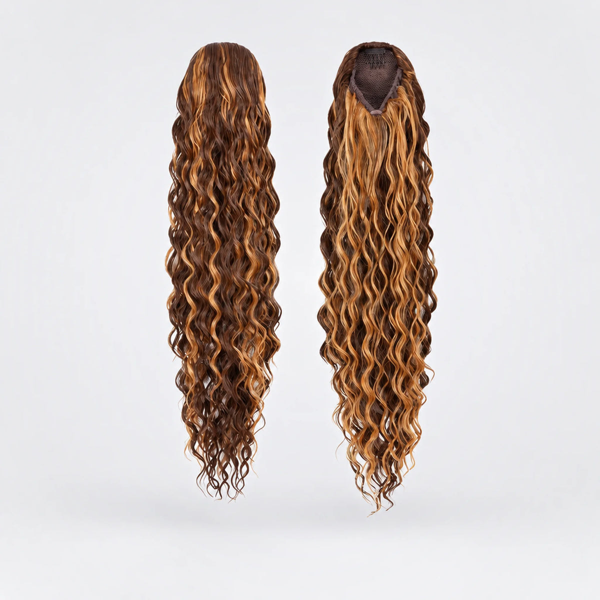 Vegan Ponytail – Lockig, Tizian Red