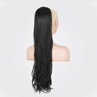 Vegan Ponytail – Rak, färg 1B