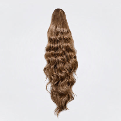 Vegan Ponytail – Volym Vågig, färg 27
