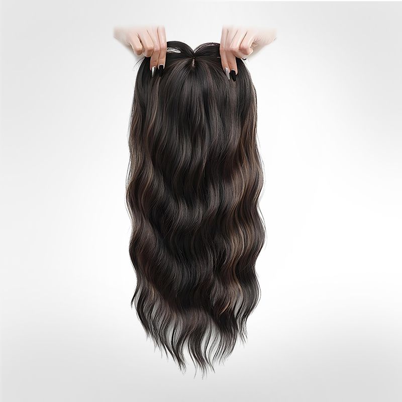 Vegan Vågig Hair Topper - Delux - Fairwithhair