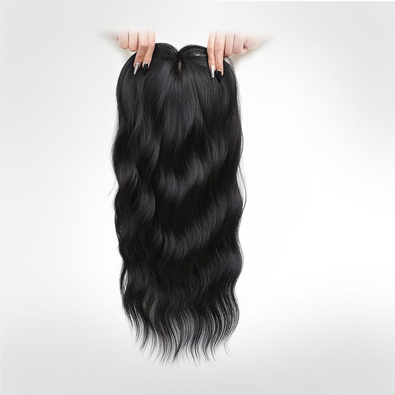 Vegan Vågig Hair Topper - Delux - Fairwithhair