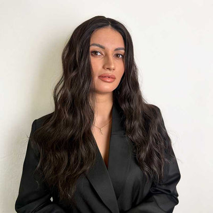 Vegan Vågig Hair Topper - Delux - Fairwithhair