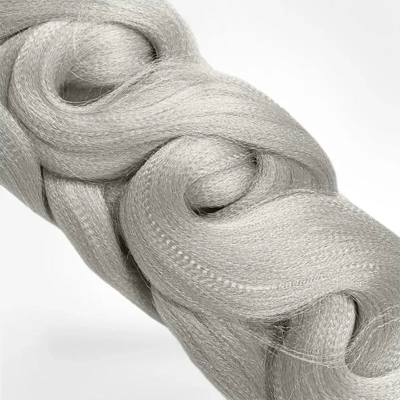 X-Pression Fläthår – Ultra Braid, färg Grå