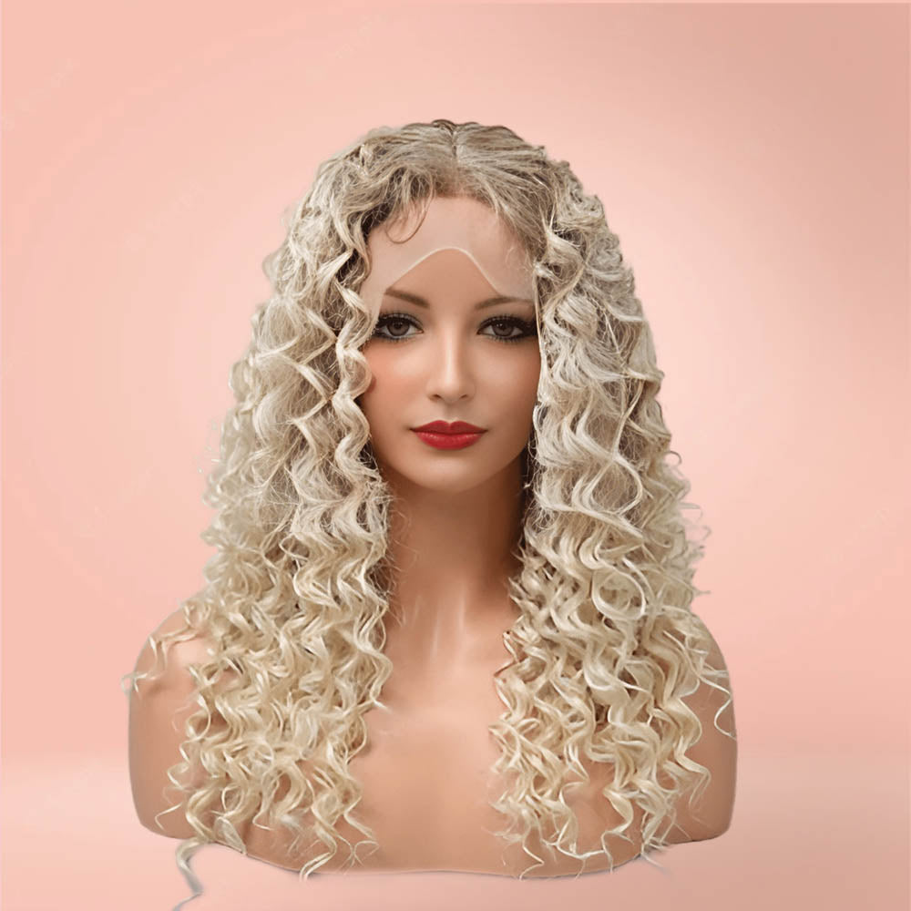 Zendaya – Hitzebeständige synthetische Spitzenperücke – 50 cm 