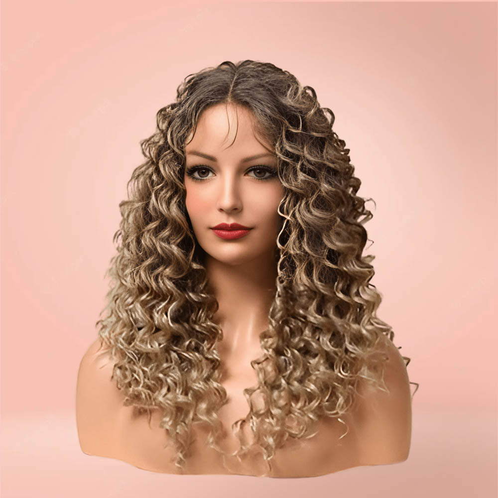 Zendaya – Hitzebeständige synthetische Spitzenperücke – 50 cm 